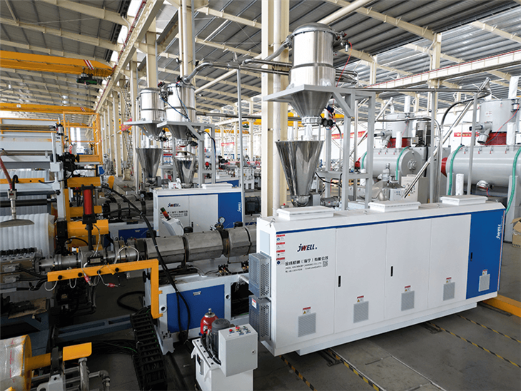 TPO EVA Waterproof Roll Extrusion Line factory TPO EVA Waterproof Roll Extrusion Line factory